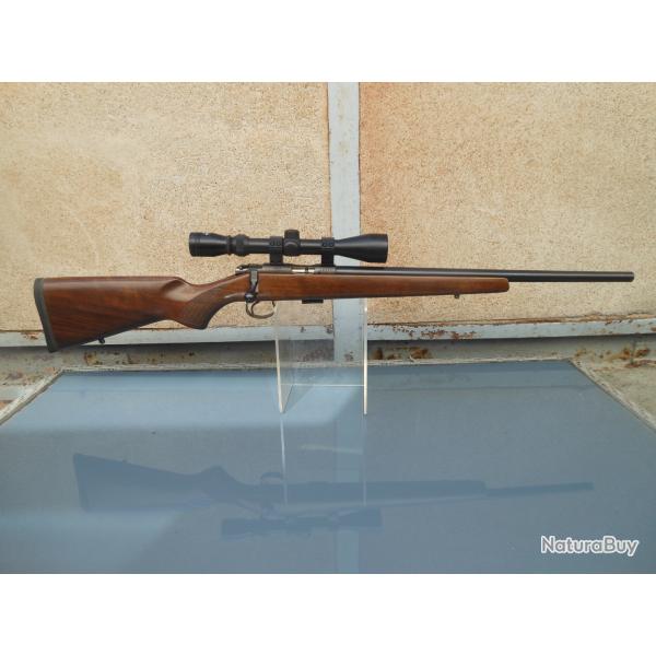 CARABINE CZ 452-2E CALIBRE 22LR AVEC LUNETTE RTI 3-9X40