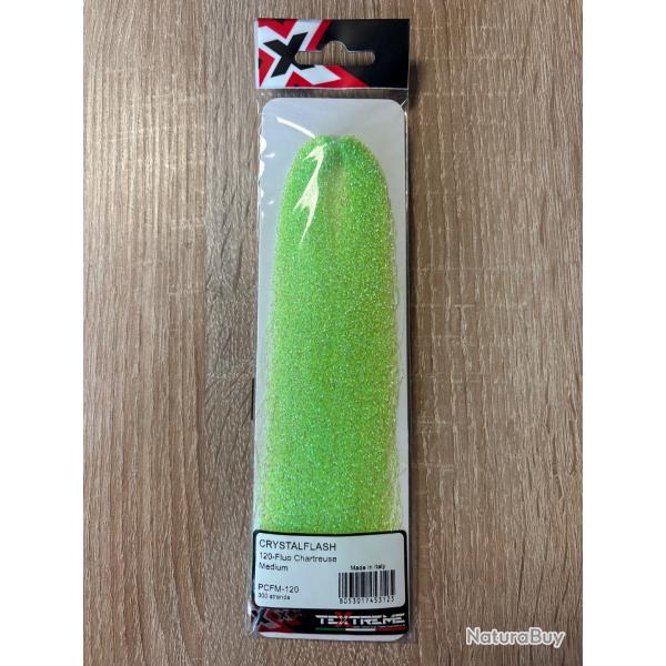Mylar JMC Crystalflash medium Fluo chartreuse