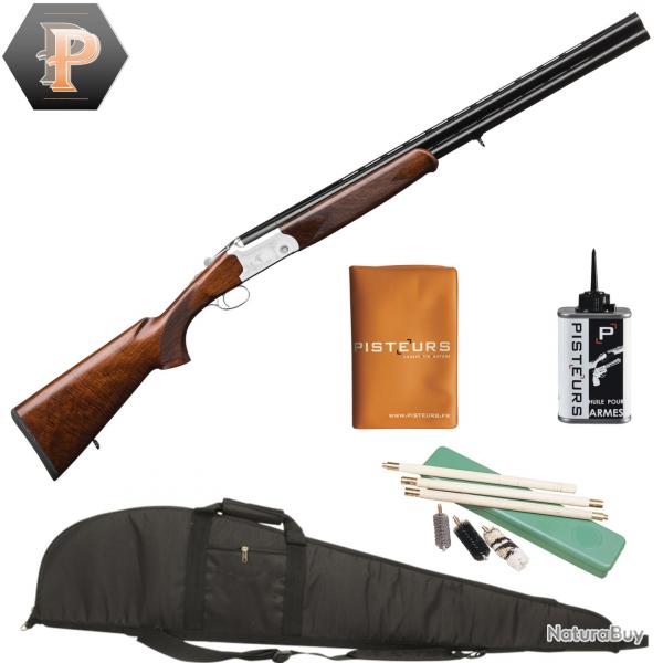 Wahoo ! Fusils superposs de plaine Yildiz  Cal. 12/76 + fourreau + nettoyage + huile + porte permis