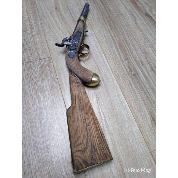 Pistolet cavalerie avec crosse amovible