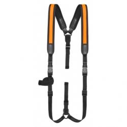 copy of Bretelles harnais néoprène avec grenadière prohunt ligne verney carron orange
