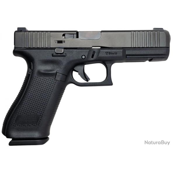 EDITION LIMITE - PISTOLET GLOCK 17 GEN5 POLICE BRESILIENNE CAL.9X19 OPTION ORGANES ACIER