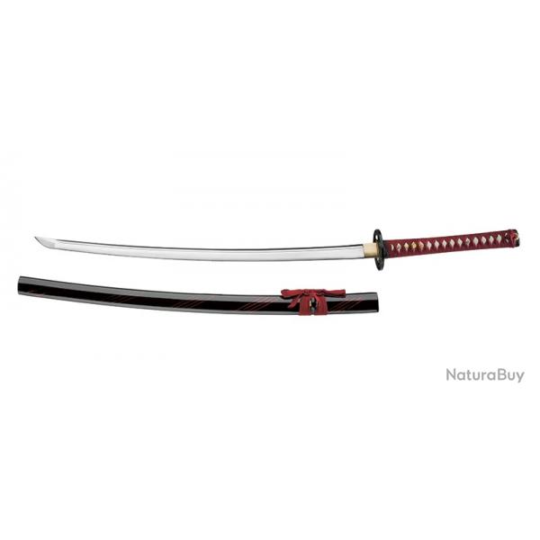 Boker Katana Red Samurai - Lame 710mm - Manche Peau de raie - Fourreau