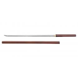 Boker Katana Blind Samurai - Lame 735mm - Manche Bois - Fourreau