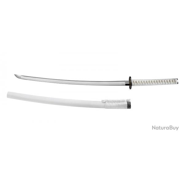 Boker Katana White Samourai (non affute) - Lame 710mm - Manche peau de raie - Fourreau