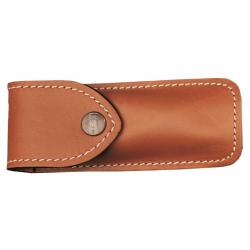 Böker Magnum Etui Cuir marron - Longueur maxi 120mm