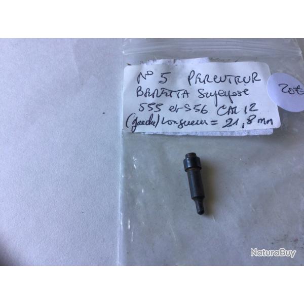 VENDU PAR LE-CUIRASSIER N5  PERCUTEUR GAUCHE SUPERPOS BERETTA S55-S56 CAL 12 LONGUEUR 21,8MM