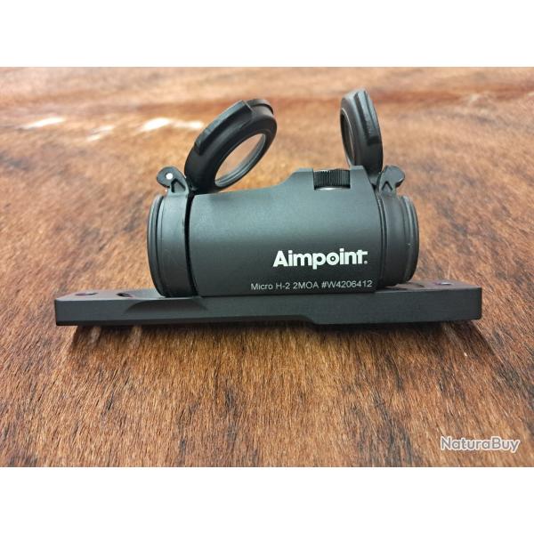 Aimpoint micro h2 avec montage