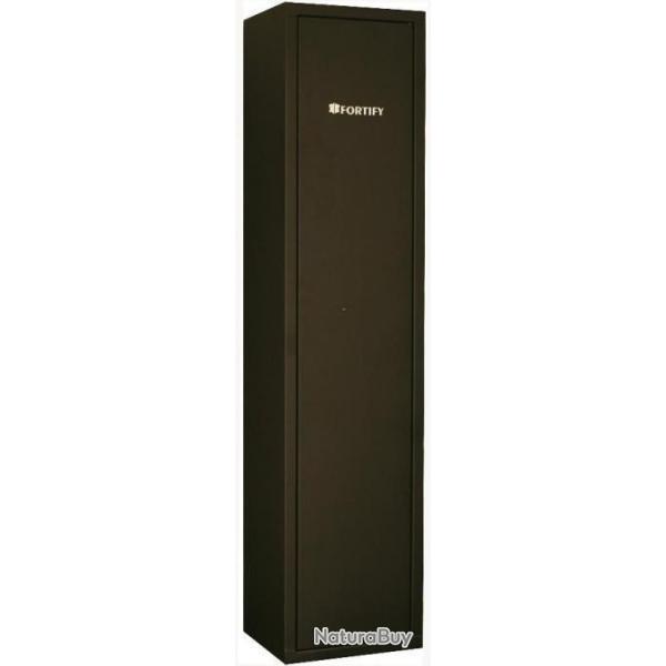 Fortify DELTA6 - Armoire forte - 6 Armes avec lunette - Coffre intrieur - Serrure  cl