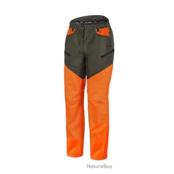 Pantalon de chasse ProHunt Superpant Griffon - Kaki / Orange - 42