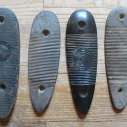 4 plaques de couche de fusil de chasse