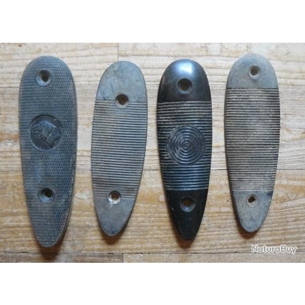 4 plaques de couche de fusil de chasse