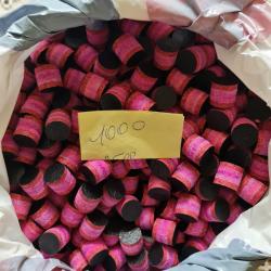 1000 bourres grasses Cal.12 , H 17mm