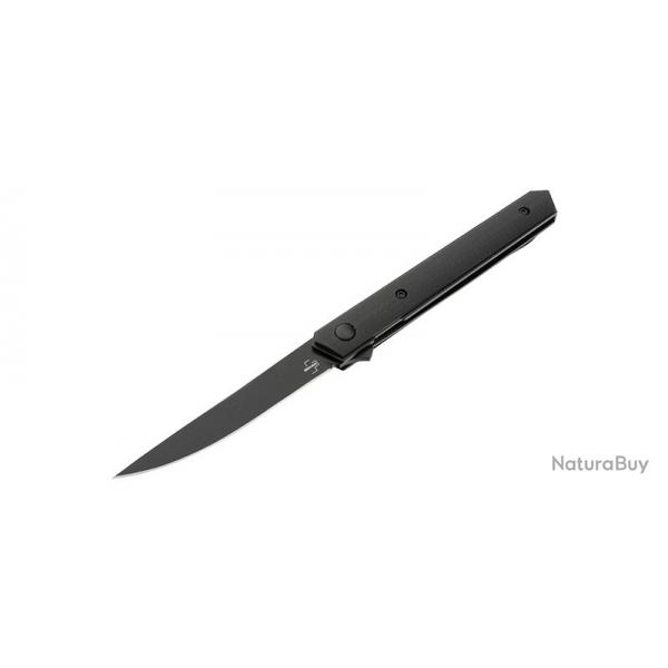 Boker Couteau Kwaiken Air Mini G10 All Black - Lame 54mm - Manche G10 - Clip