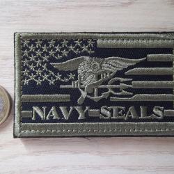 écusson militaire Navy seals force spéciale marine de guerre US Navy