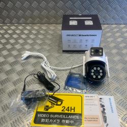 Camera de surveillance genbolt gb201h-4g 4g PoE PTZ double cam