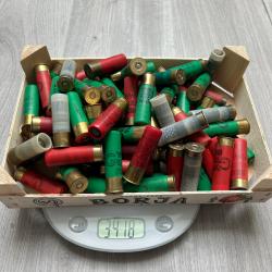 Lot de 3,4kg de cartouches calibre 12 à 1 sans prix de réserve