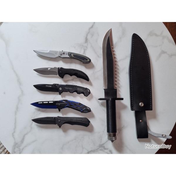 Lot de 6 couteaux
