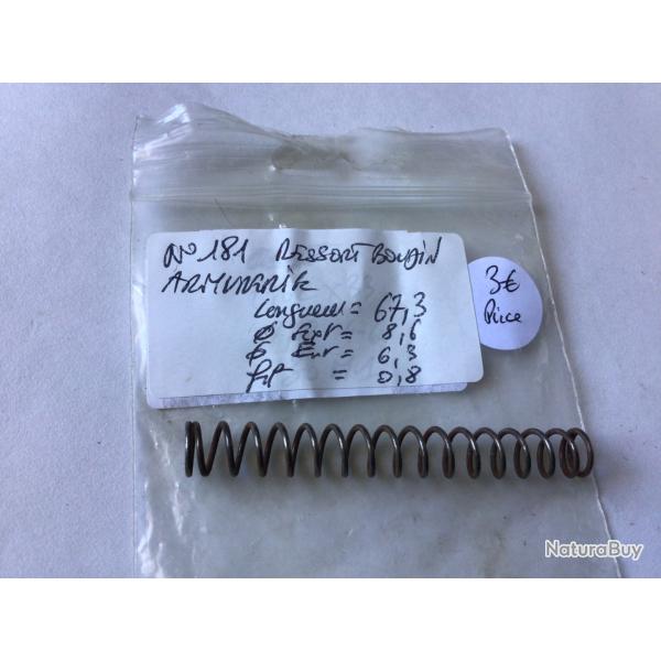 VENDU PAR LE-CUIRASSIER N181 RESSORT BOUDIN D'ARMURERIE