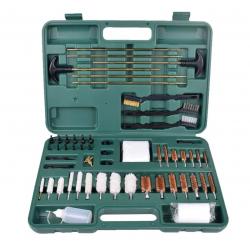 Kit de nettoyage universel pour armes - Pistolets, fusils, carabines Complet avec boîte de rangement