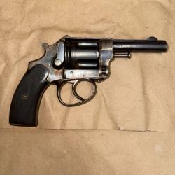 REVOLVER BELGE DD OURY CALIBRE 8-92 D'ORIGINE CATEGORIE D