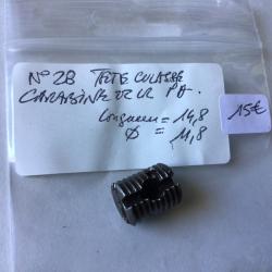 VENDU PAR LE-CUIRASSIER N°28 TETE DE CULASSE DE CARABINE MONO COUP CAL 22LR PERCUSSION ANNULAIRE