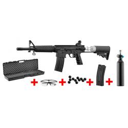 Pack AR15 Defense Cal .68 semi-auto à air