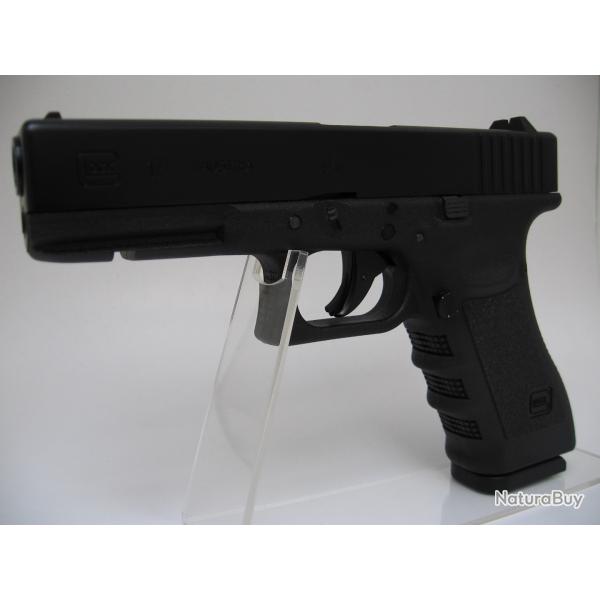 Pistolet Glock 17 GEN 3 Calibre 4,5 mm Plombs Diabolo et Billes BBs Umarex rfrence 5.8365