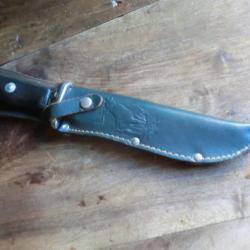 couteau de chasse étui cuir