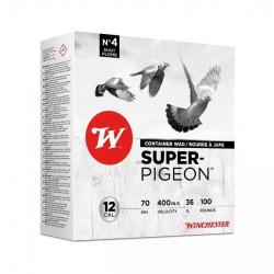 CARTOUCHE WINCHESTER SUPER PIGEON calibre 12/70 36g BJ N°6 x100