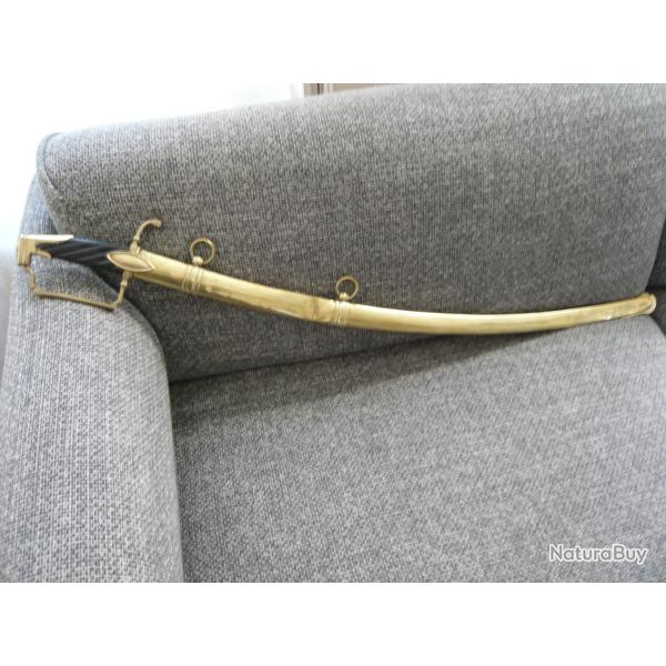 SABRE D'OFFICIER DE CAVALERIE LEGERE PERIODE CONSULAT 1ER EMPIRE OU NAPOLEON 1ER
