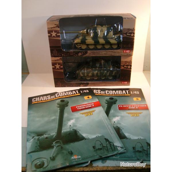 Collection Altaya "Chars de combat" 1/43 du numro 1 au numro 106 avecc tous les bonus