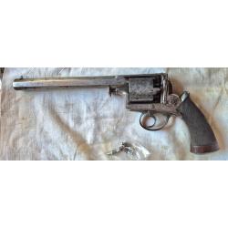 Revolver ADAMS 1851 premier modele calibre 38 bore ou 12,6mmParfait état d'origine