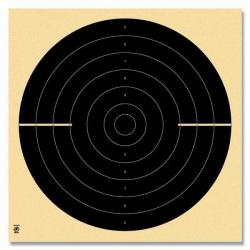 Cibles pistolet 25 mètres Vitesse Olympique non numérotées GEF