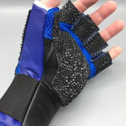 Gant de tir coupé STARGET Noir Bleu pour tireur droitier