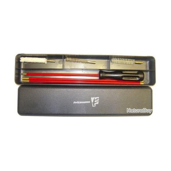Baguette de nettoyage + 3 brosses pour carabine 45