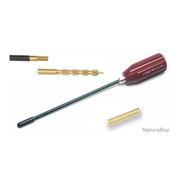 Baguette de nettoyage DEWEY pour Pistolet / Revolver calibre 40 / 41