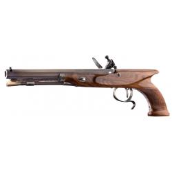 PISTOLET TATHAM & EGG À SILEX CALIBRE .45 Davide Pedersoli