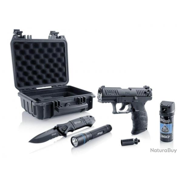 Kit Pistolet  blanc Walther calibre 9mm modle P22Q R2D