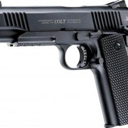 Pistolet à plombs CO2 Calibre 4.5mm Colt M45 noir