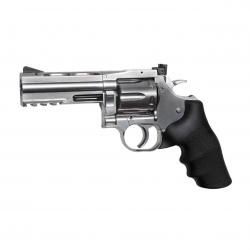Revolver à plombs CO2 Calibre 6mm BB Dan Wesson 715 Silver 4 pouces