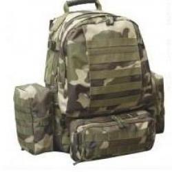 Pack sac à dos tactical avec pochettes et hydratation 3l