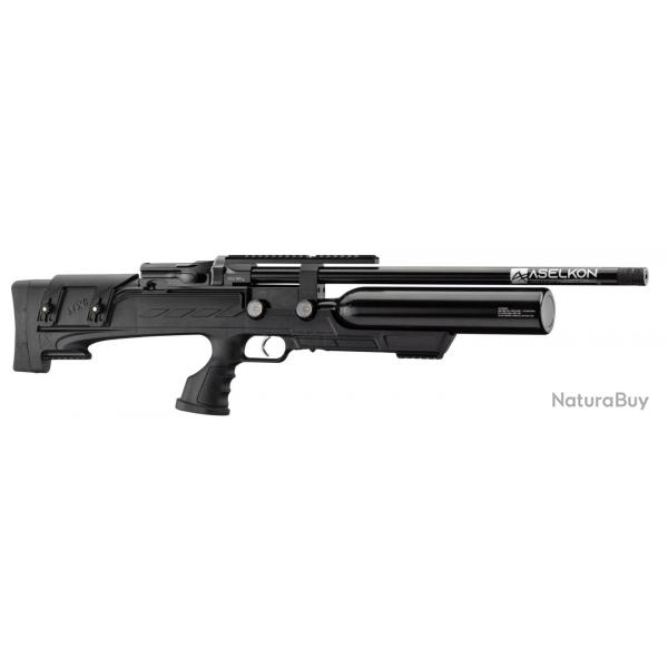 Carabine  air PCP Aselkon MX8 Evoc Rgulateur Calibre 6.35 mm