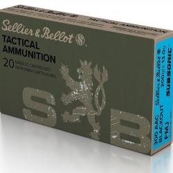 CARTOUCHES SB 300 AAC FMJ 200gr/13G SUBSONIQUE