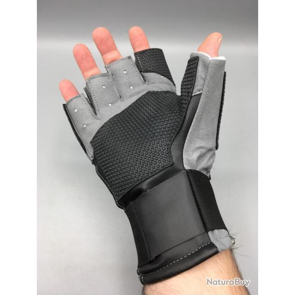 Gant de tir coup STARGET Noir Gris pour tireur Gaucher