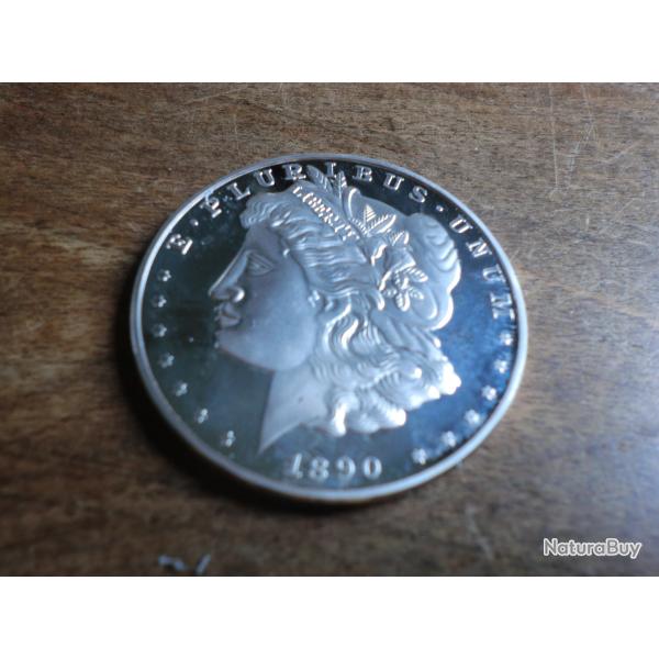 monnaie one dollard 1890