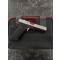 petites annonces chasse pêche : PISTOLET BUL ARMORY AXE FULL SIZE TOMAHAWK SILVER /9MM LUGER COMME NEUF !