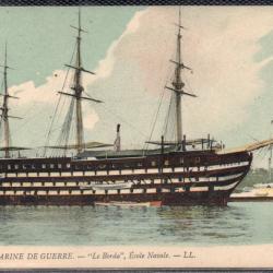 CPA - MARINE DE GUERRE - " Le Borda " - École Navale N° 1468