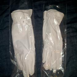 3 paires de gants blanc - Taille 8