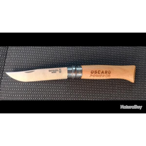 Opinel numro 8 publicitaire Oscaro power